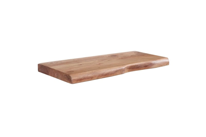 Seinähylly Wohnling puureuna, massiivipuuta, seinähylly, maalaismaistyyli 60 cm - 60 cm - Huonekalut - TV- & Mediakalusteet - TV-hyllyt