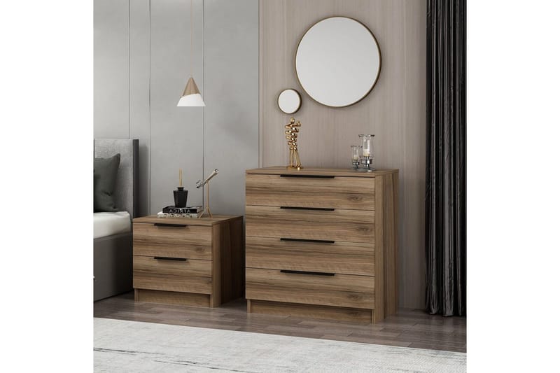 Serin TV-kaappi 73 cm - Pähkinä - Säilytys - Säilytyskalusteet - Lipasto