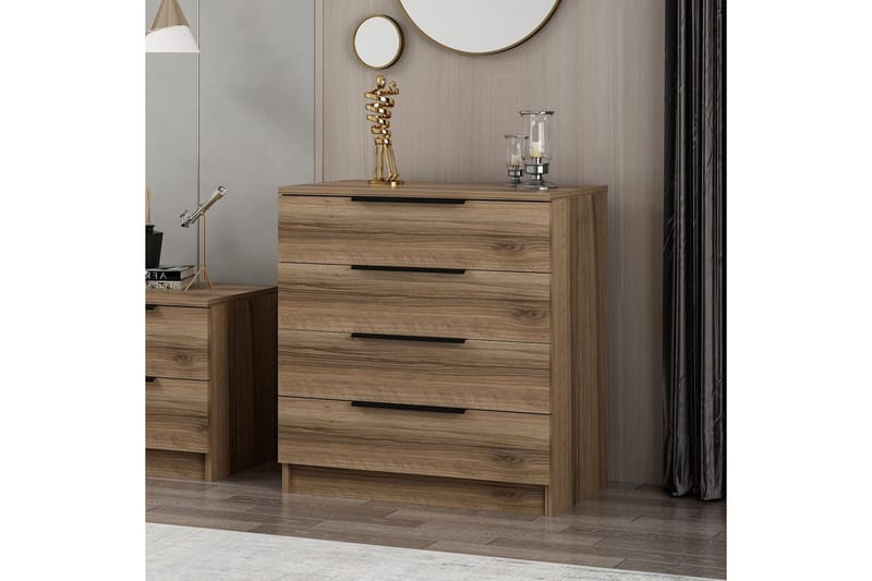 Serin TV-kaappi 73 cm - Pähkinä - Säilytys - Säilytyskalusteet - Lipasto