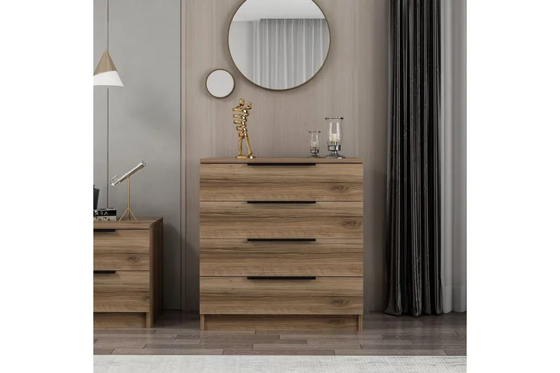 Serin TV-kaappi 73 cm - Pähkinä - Säilytys - Säilytyskalusteet - Lipasto