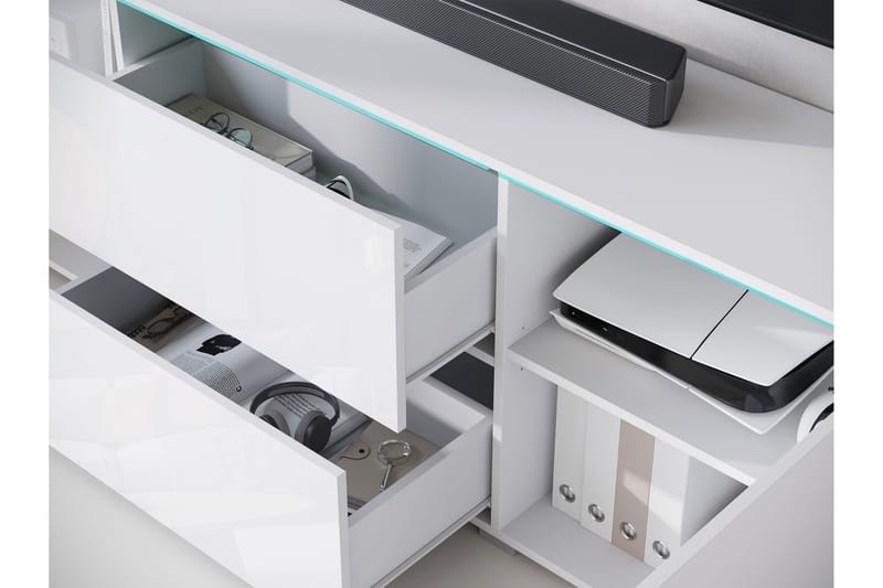 Sherie TV-taso 180 cm - Ruskea - Huonekalut - TV- & Mediakalusteet - Tv taso & Mediataso