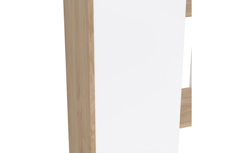 Shivani Kirjahylly 89 cm - Luonnonväri/Valkoinen - Säilytys - Hylly - Kirjahylly
