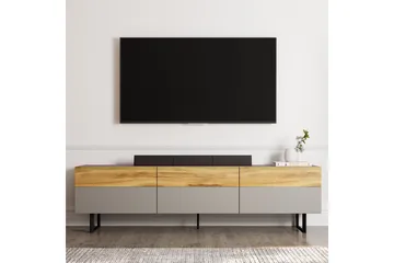 Sign TV-taso 180 cm - Harmaa/Tammi - Huonekalut - TV- & Mediakalusteet - Tv taso & Mediataso