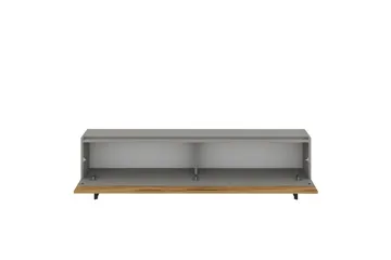 Sign TV-taso 180 cm - Harmaa/Tammi - Huonekalut - TV- & Mediakalusteet - Tv taso & Mediataso