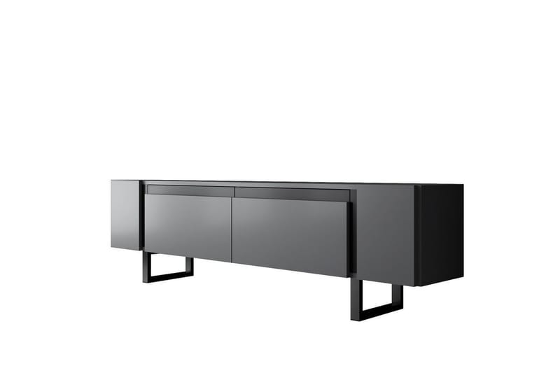 Sozi TV-taso 180 cm - Musta/Antrasiitti - Huonekalut - TV- & Mediakalusteet - Tv taso & Mediataso