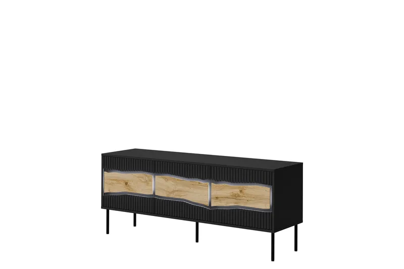 Stintino Tv-Taso 144x40 cm, Harmaa