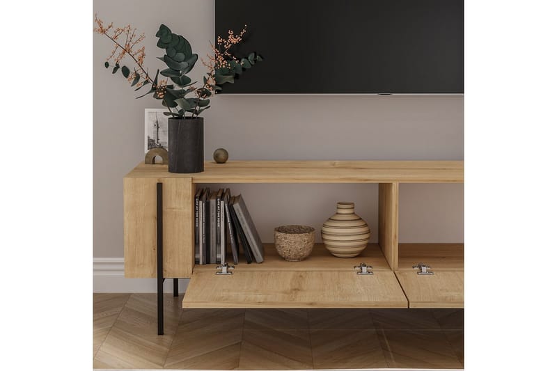 Stira TV-taso 160 cm - Natural - Huonekalut - TV- & Mediakalusteet - Tv taso & Mediataso