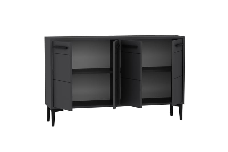 Stria Tv-taso 120 cm - Antrasiitti - Huonekalut - TV- & Mediakalusteet - Tv taso & Mediataso