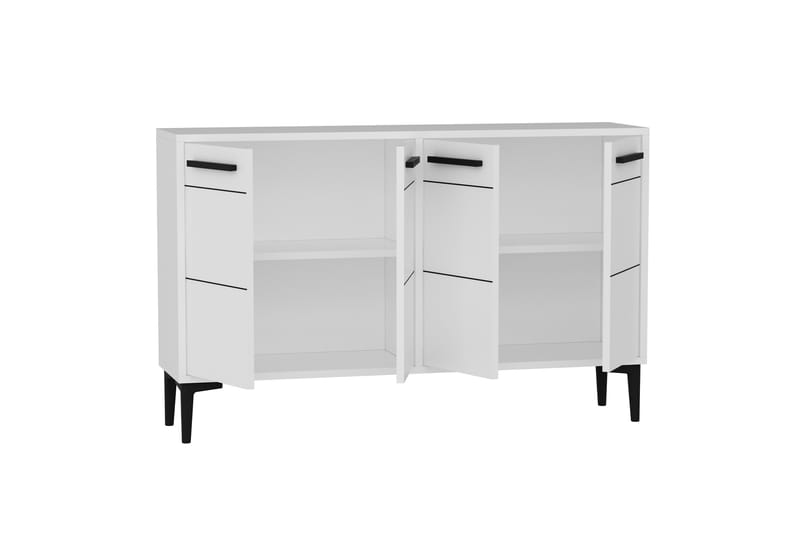 Stria Tv-taso 120 cm - Valkoinen - Huonekalut - TV- & Mediakalusteet - Tv taso & Mediataso