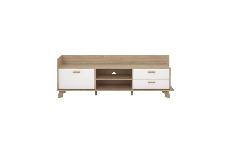Sumita TV-taso 182 cm - Valkoinen/Luonnonväri - Huonekalut - TV- & Mediakalusteet - Tv taso & Mediataso