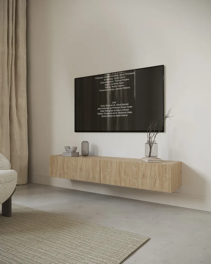 Takayo TV-taso 176 cm - Tammi - Huonekalut - TV- & Mediakalusteet - Tv taso & Mediataso