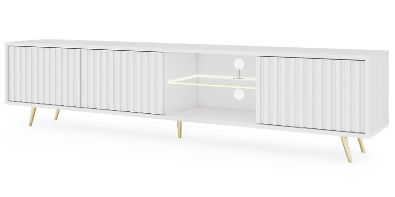 Tapas TV-taso 135 cm, Valkoinen