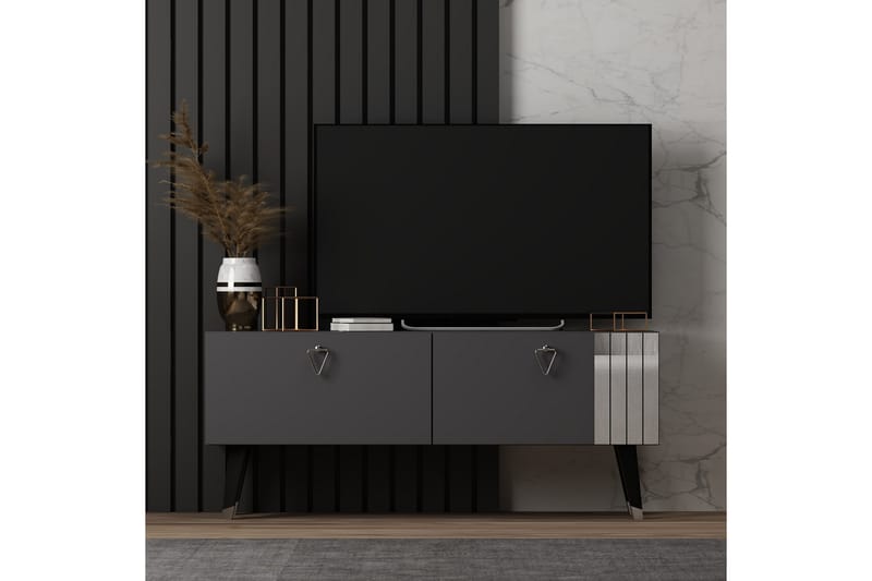 Tarab Tv-taso 120 cm - Antrasiitti - Huonekalut - TV- & Mediakalusteet - Tv taso & Mediataso
