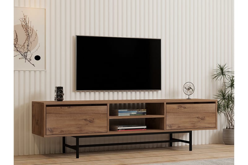 Tauber Tv-taso 180 cm - Ruskea - Huonekalut - TV- & Mediakalusteet - Tv taso & Mediataso