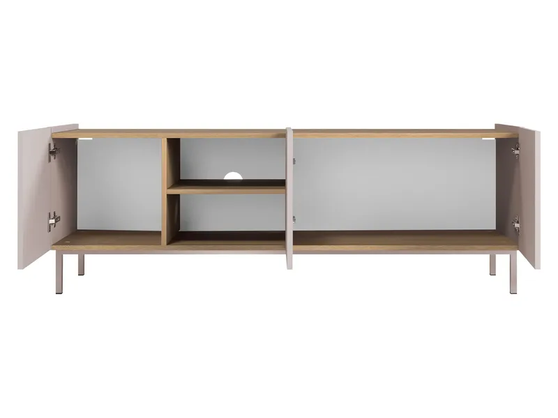 Tavrin TV-taso 153 cm - Beige - Huonekalut - TV- & Mediakalusteet - Tv taso & Mediataso