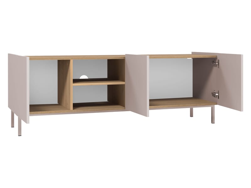 Tavrin TV-taso 153 cm - Beige - Huonekalut - TV- & Mediakalusteet - Tv taso & Mediataso