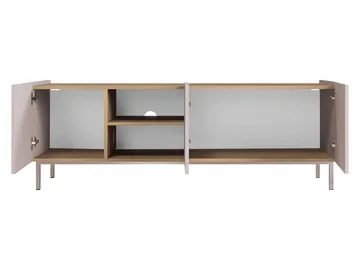 Tavrin TV-taso 153 cm - Musta - Huonekalut - TV- & Mediakalusteet - Tv taso & Mediataso