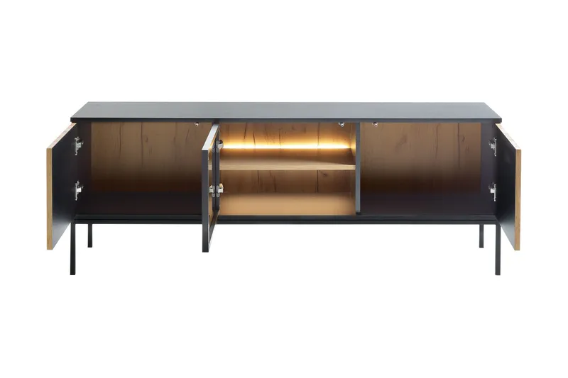 Tenorio TV-taso 154 cm - Beige - Huonekalut - TV- & Mediakalusteet - Tv taso & Mediataso