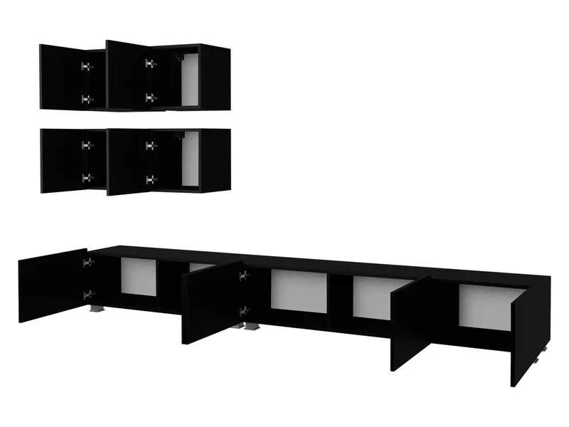 Tessan TV-seinäyksikkö - ruskea - Huonekalut - TV- & Mediakalusteet - TV-kalustepaketti