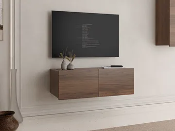 Tessan-tv-taso 100 cm - ruskea - Huonekalut - TV- & Mediakalusteet - Tv taso & Mediataso