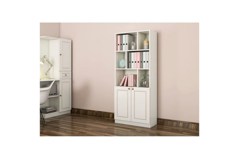 Thyrel Kirjahylly 70 cm - Matta Valkoinen - Säilytys - Hylly - Kirjahylly