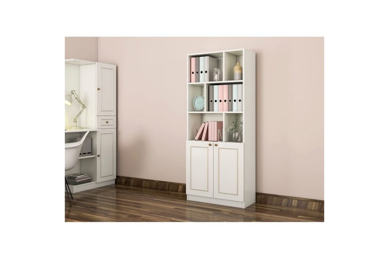 Thyrel Kirjahylly 70 cm - Matta Valkoinen - Säilytys - Hylly - Kirjahylly