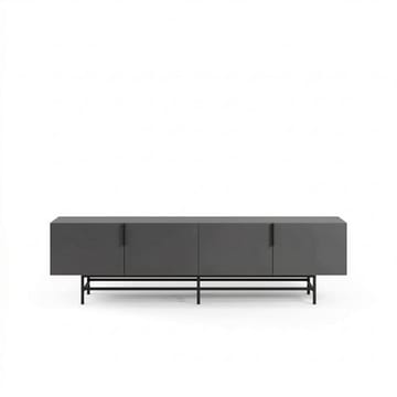 Truvia TV-taso 200x55x35 cm - Antrasiitti/Musta - Huonekalut - TV- & Mediakalusteet - Tv taso & Mediataso