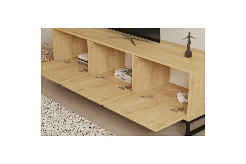 Tukums TV-taso 160 cm - Natural - Huonekalut - TV- & Mediakalusteet - Tv taso & Mediataso