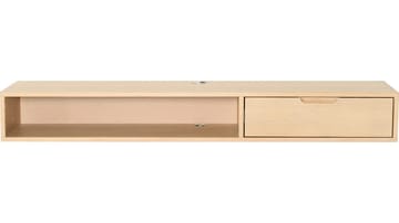 TV-hylly Torsen 135 cm - Valkopigmentoitu tammi - Huonekalut - TV- & Mediakalusteet - TV-hyllyt