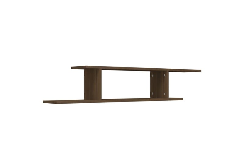Seinäkiinnitettävä TV-hylly ruskea 125x18x23 cm tekninen puu - Ruskea - Huonekalut - TV- & Mediakalusteet - TV-hyllyt