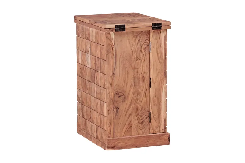 Baarikaappi Zychowski - Puu/Luonnonväri - Säilytys - Kaappi - Baarikaappi