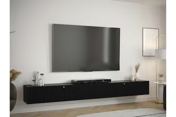 Dunvegan Tv-skåp 300 cm Black - Huonekalut - TV- & Mediakalusteet - Tv taso & Mediataso