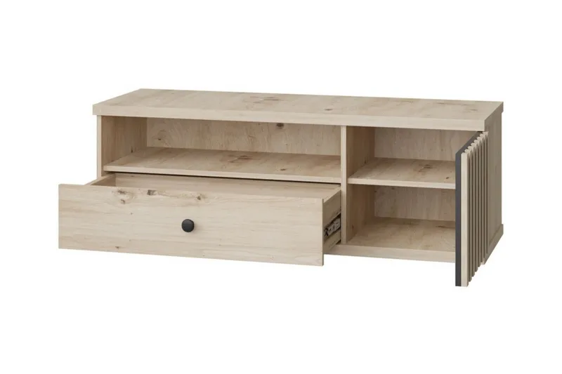 Rosehall Tv-skåp 124 cm Black - Huonekalut - TV- & Mediakalusteet - Tv taso & Mediataso