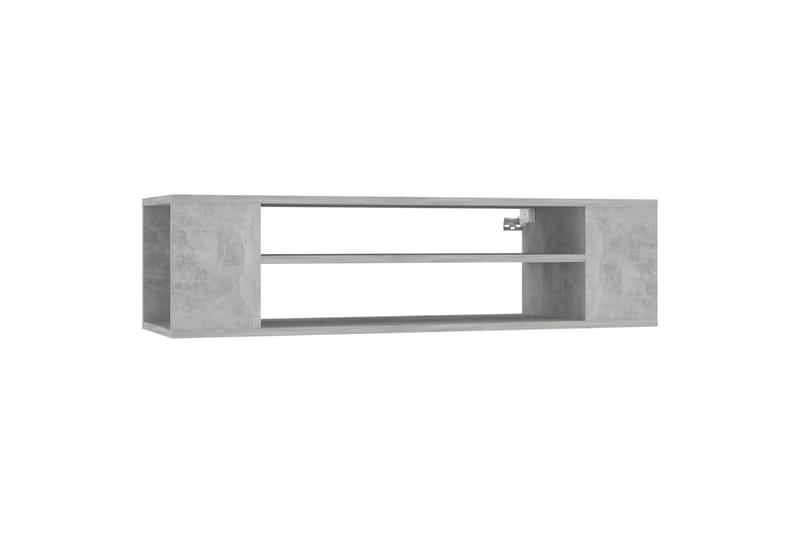 Seinäkiinnitettävä TV-taso betoninharm. 100x30x26,5cm - Huonekalut - TV- & Mediakalusteet - TV-kaappi