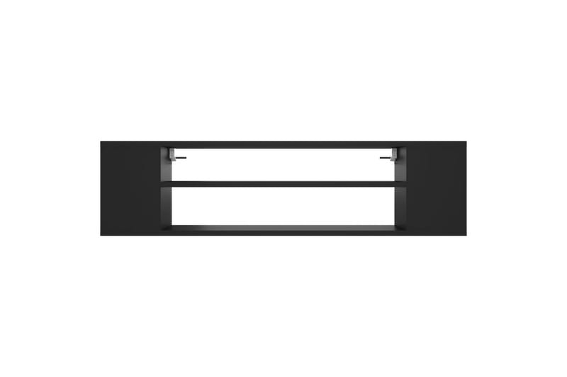 Seinäkiinnitettävä TV-taso musta 100x30x26,5 cm lastulevy - Huonekalut - TV- & Mediakalusteet - TV-kaappi