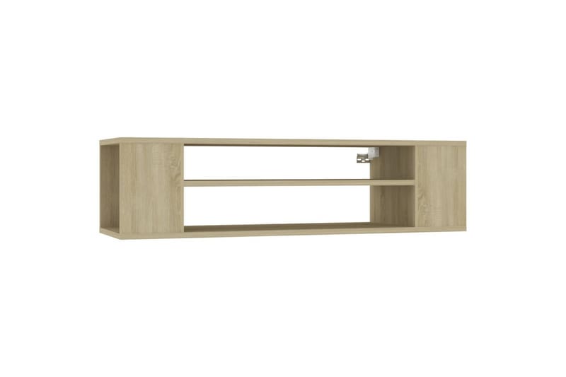 Seinäkiinnitettävä TV-taso Sonoma-tammi 100x30x26,5 cm levy - Huonekalut - TV- & Mediakalusteet - TV-kaappi