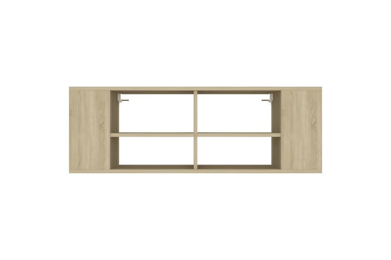 Seinäkiinnitettävä TV-taso Sonoma-tammi 102x35x35cm - Huonekalut - TV- & Mediakalusteet - TV-kaappi