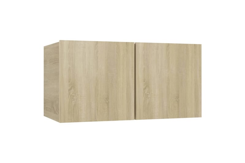 Seinäkiinnitettävä TV-taso Sonoma-tammi 60x30x30 cm - Huonekalut - TV- & Mediakalusteet - TV-kaappi