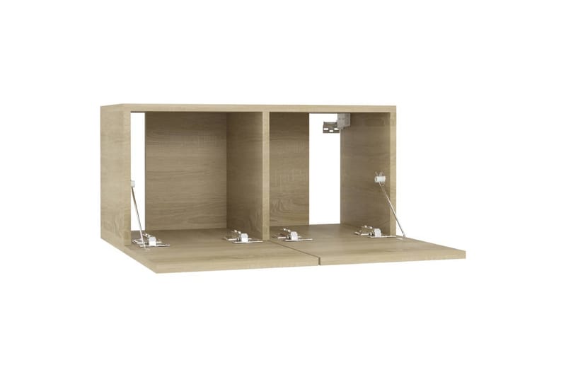 Seinäkiinnitettävä TV-taso Sonoma-tammi 60x30x30 cm - Huonekalut - TV- & Mediakalusteet - TV-kaappi