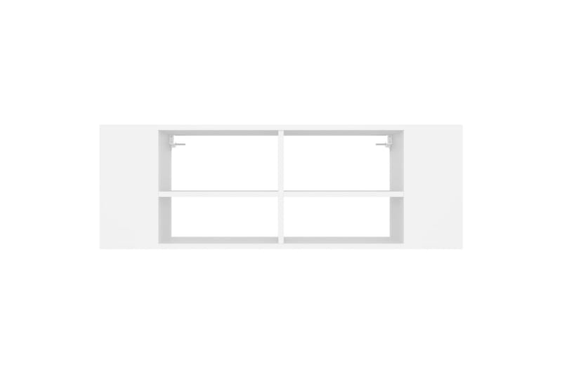 Seinäkiinnitettävä TV-taso valkoinen 102x35x35 cm lastulevy - Huonekalut - TV- & Mediakalusteet - TV-kaappi