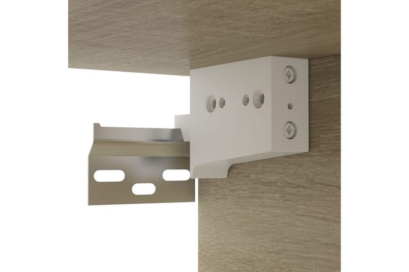 Seinäkiinnitettävät TV-tasot 2 kpl Sonoma tammi 60x30x30cm - Huonekalut - TV- & Mediakalusteet - TV-kaappi