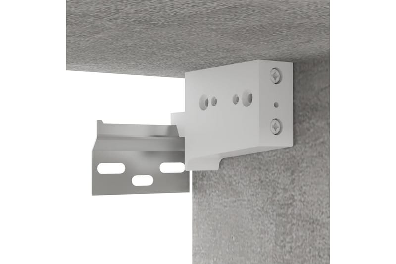 Seinäkiinnitettävät TV-tasot 3 kpl betoninharmaa 60x30x30 cm - Huonekalut - TV- & Mediakalusteet - TV-kaappi