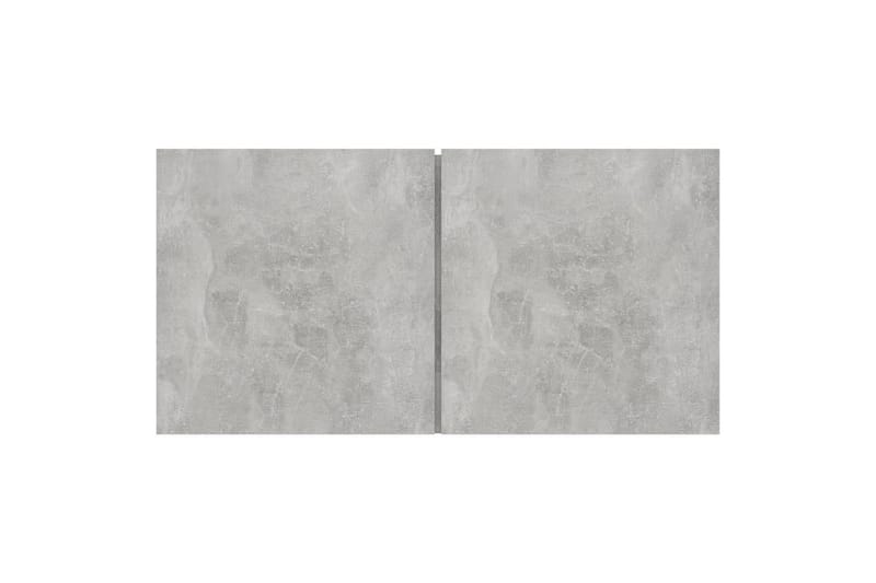 Seinäkiinnitettävät TV-tasot 3 kpl betoninharmaa 60x30x30 cm - Huonekalut - TV- & Mediakalusteet - TV-kaappi