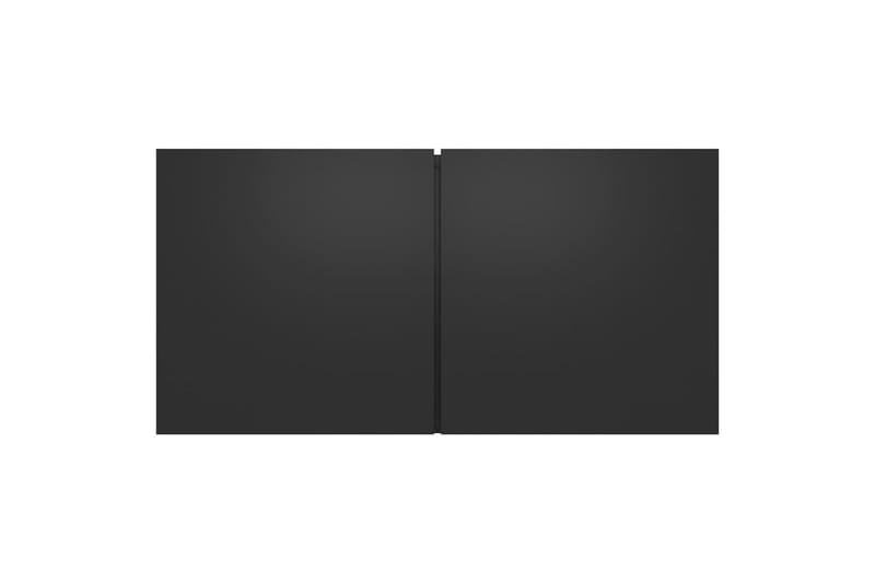 Seinäkiinnitettävät TV-tasot 3 kpl musta 60x30x30 cm - Huonekalut - TV- & Mediakalusteet - TV-kaappi
