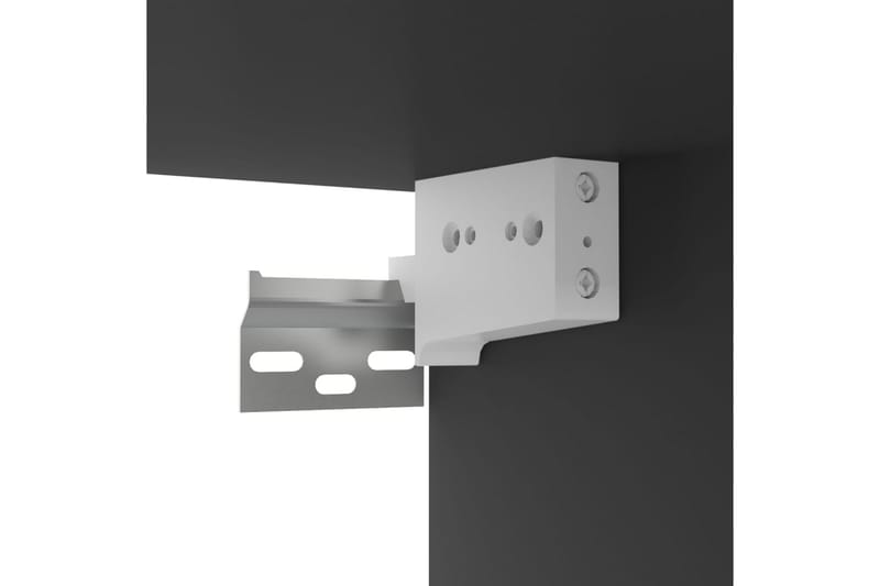 Seinäkiinnitettävät TV-tasot 3 kpl musta 60x30x30 cm - Huonekalut - TV- & Mediakalusteet - TV-kaappi