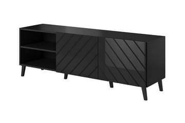 Strontian Tv-skåp 150 cm Scandinavian Choice Black - Huonekalut - TV- & Mediakalusteet - Tv taso & Mediataso