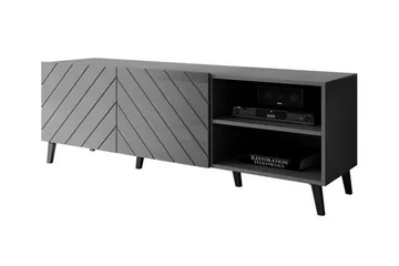Strontian Tv-skåp 150 cm Scandinavian Choice Graphite - Huonekalut - TV- & Mediakalusteet - Tv taso & Mediataso