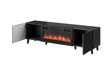 Strontian Tv-skåp 181 cm Scandinavian Choice Anthracite - Antrasiitti - Huonekalut - TV- & Mediakalusteet - Tv taso & Mediataso