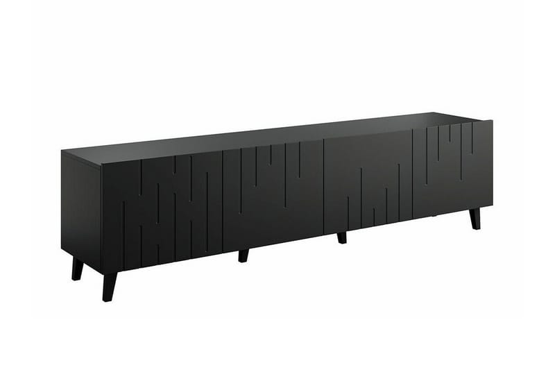 Strontian Tv-skåp 200 cm Scandinavian Choice Black, undefined