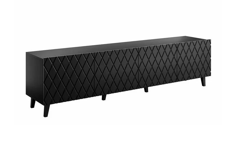 Strontian Tv-skåp 200 cm Scandinavian Choice Black, undefined